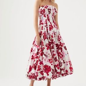 AJE mathilde bubble midi dress!